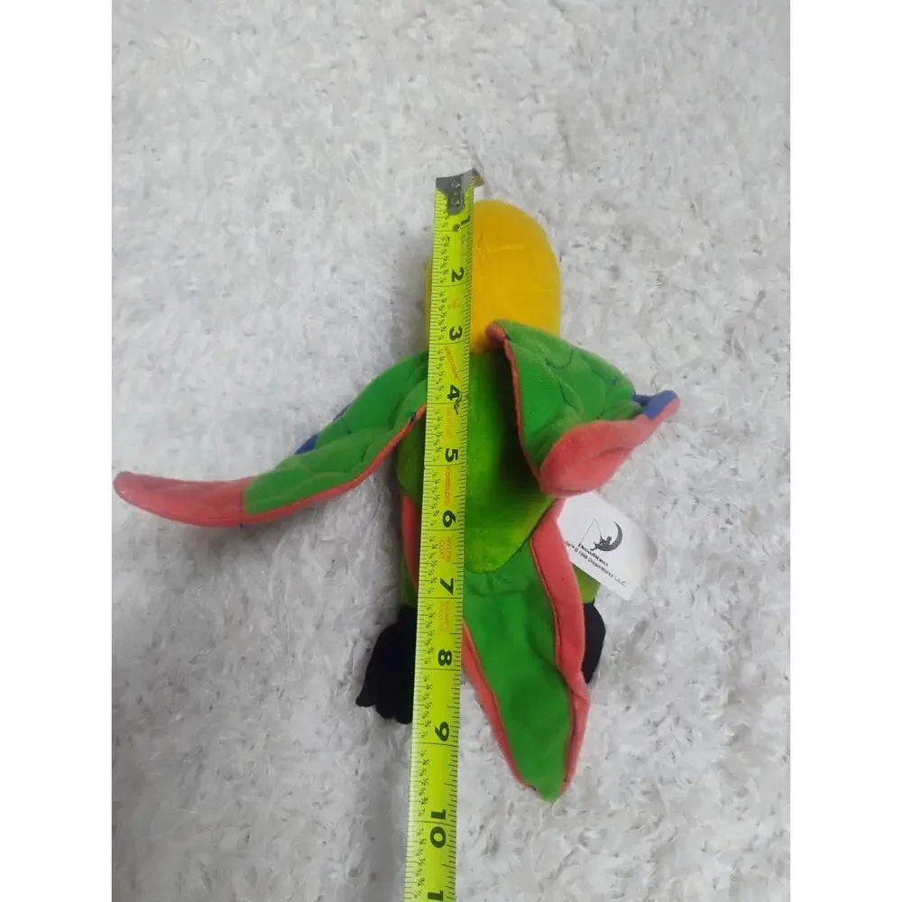 Vintage 1998 Dreamworks Paulie Best Friend Lupe Plush Equity Toys Parrot 8